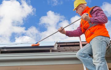 Henshaw soft wash roof cleaning